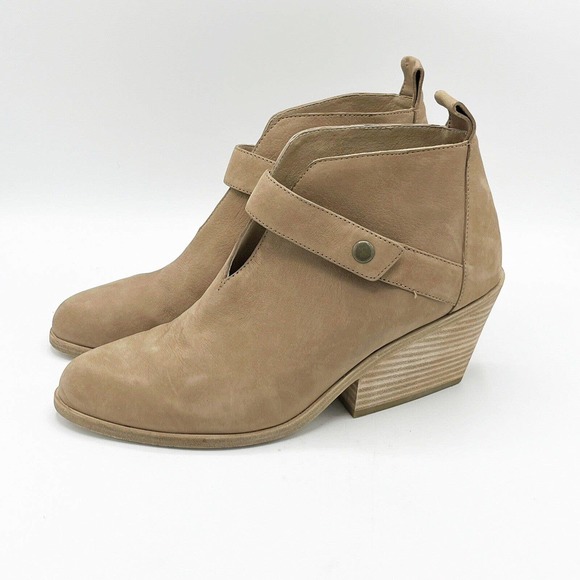 EILEEN FISHER - Tempo Ankle Boot Nubuck Leather Bootie - size 10 - Picture 12 of 12